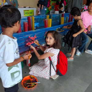 Kids learning dance at SVPS Summer Camp